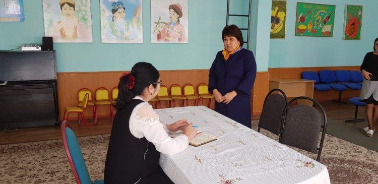 №52  бастауыш мектепте 13.03.2019жылы  мектеп директорының қоғамдық қабылдауы жүргізілді Тұрғындар өздерін мазалап жүрген сұрақтары бойынша жауаптар алды